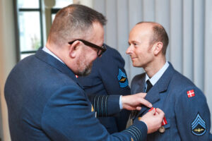 Thomas får medalje